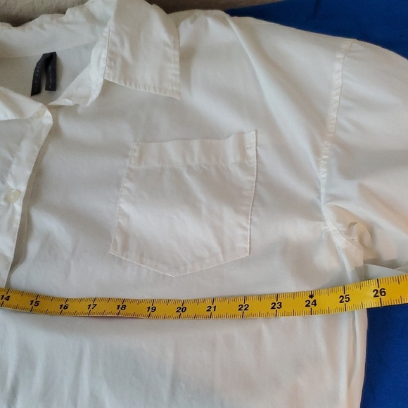 Old Navy Oversized boyfriend style button up Size L Shirt - Picture 4 of 7